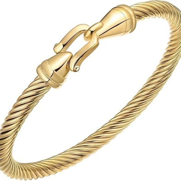 Jewelry - Love Friendship Bracelet Stainless Steel Gold Silver Zirconia for Women Gift